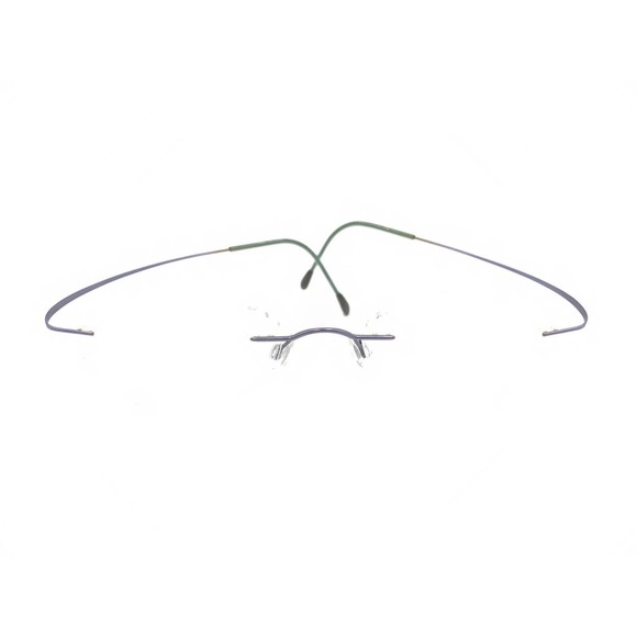 Silhouette 7395 40 6065 Titanium Purple Rimless Eyeglasses Frames 19 140 Austria - Picture 6 of 12